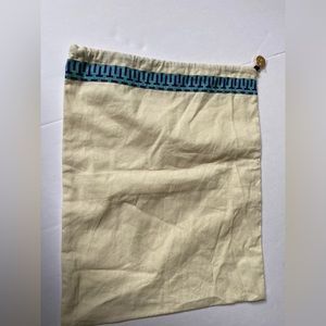 Tory Burch Cream Dust Bag New